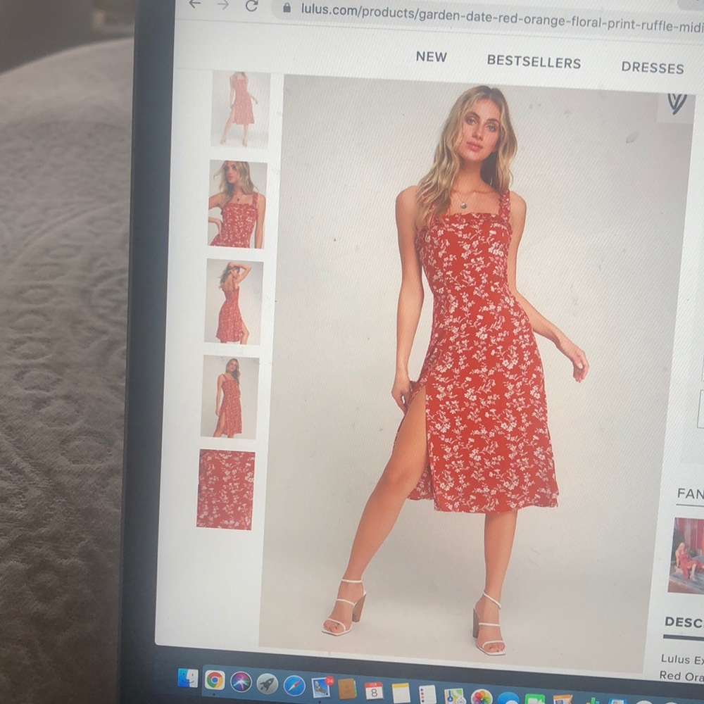 Floral print Midi Dress